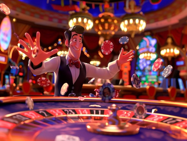Antarmuka permainan slot The Great Icescape di platform dewa999 menampilkan gulungan es dan simbol bonus